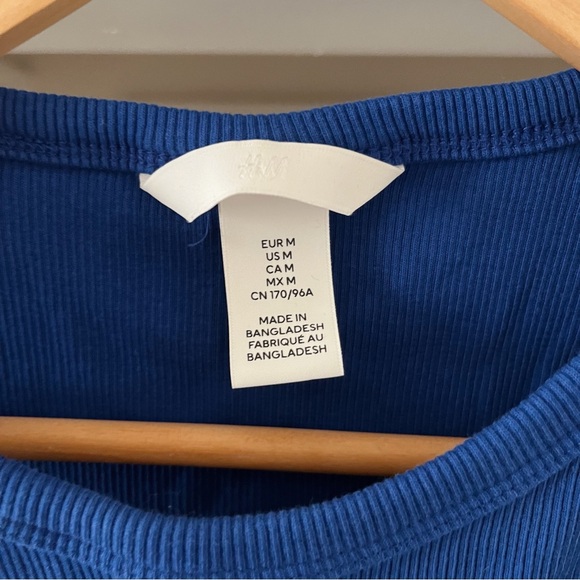 H&M Ribbed Crop Top - Picture 2 of 3